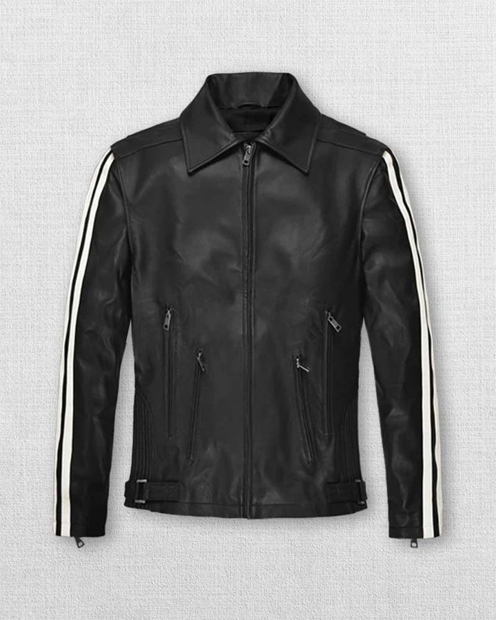 Robert Pattinson leather jacket from Damsel