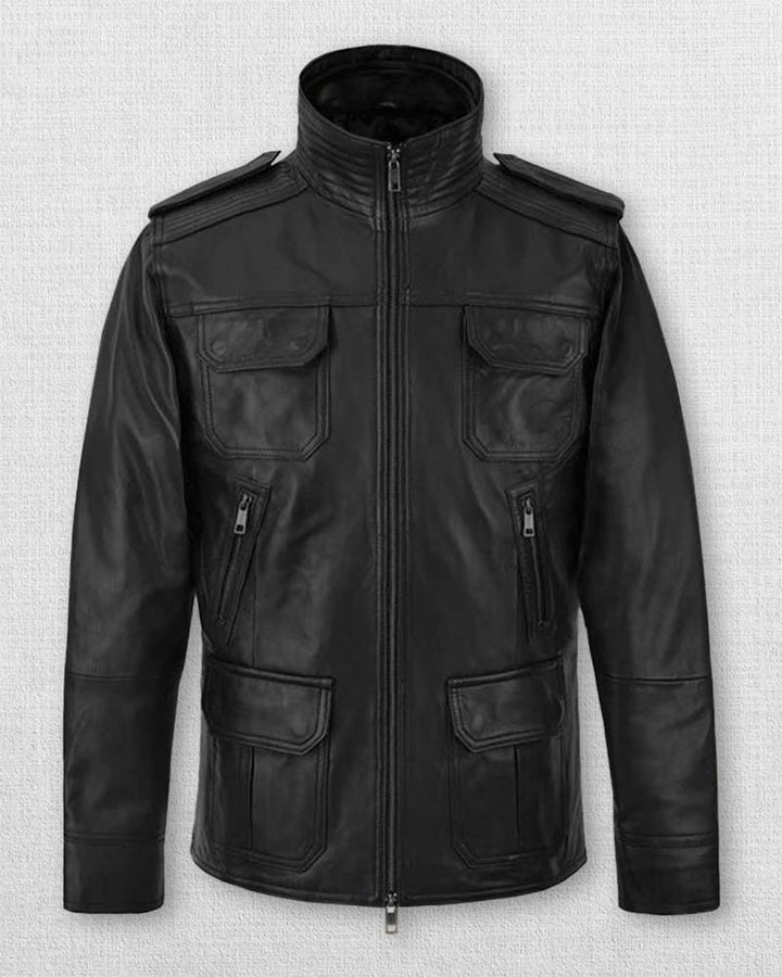 Sean Bean-inspired cleanskin leather jacket for a rugged look