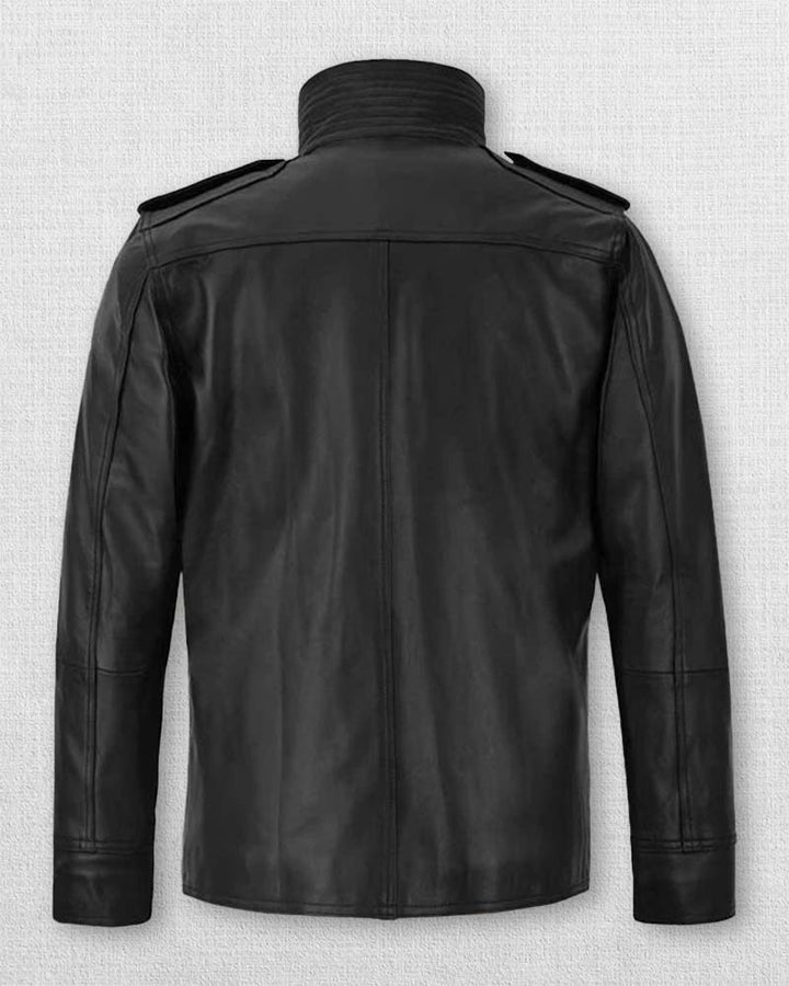 Premium quality leather jacket designed for style and durability