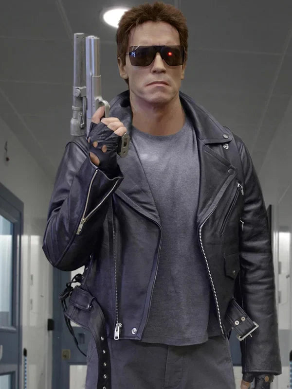 Shop Arnold Schwarzenegger Terminator Jacket