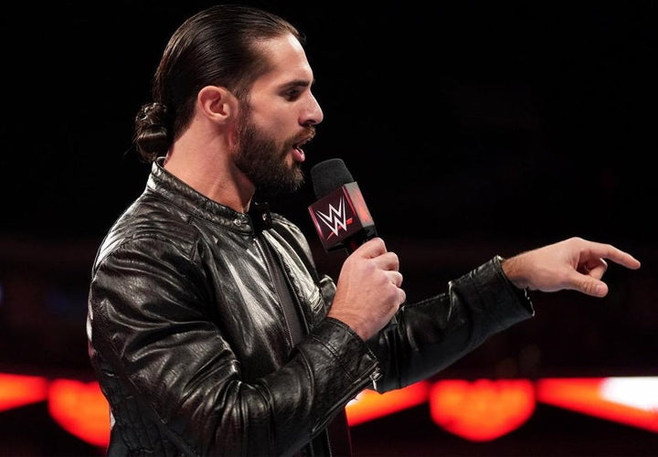 Authentic WWE Seth Rollins Black Leather Jacket for Wrestling Enthusiasts in USA