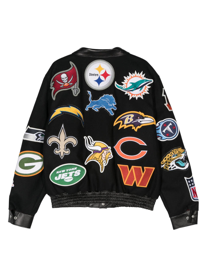 Stylish Jeff Hamilton Raiders bomber jacket in American style