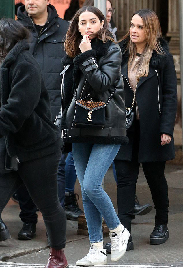 Upgrade your wardrobe with this elegant Ana de Armas jacket in United state market