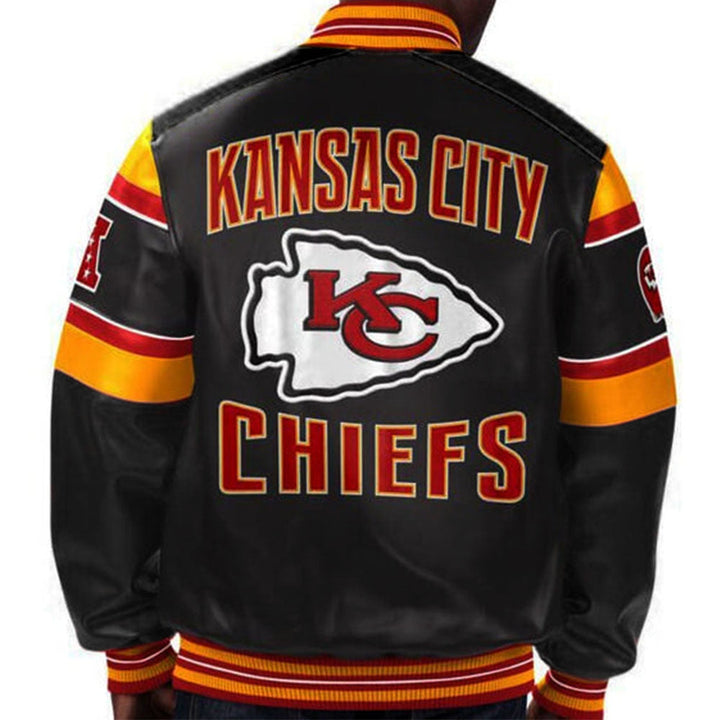 Kansas City Chiefs leather jacket 
in USA