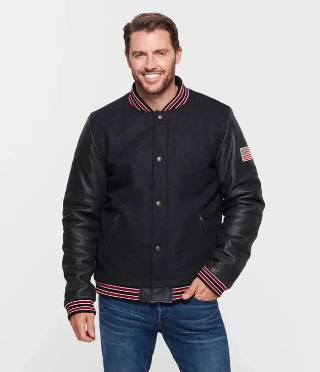 Premium varsity jacket for men in USA