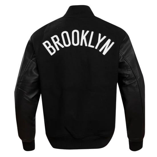 NBA Brooklyn Nets women’s classic wool varsity jacket in USA