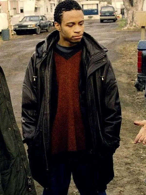 Eugene Byrd 8 Mile Brown Leather Jacket