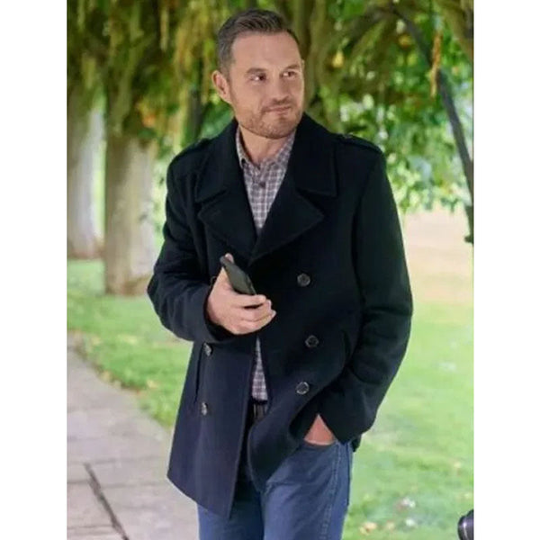 A Scottish Love Scheme 2024 Jordan Young Black Peacoat