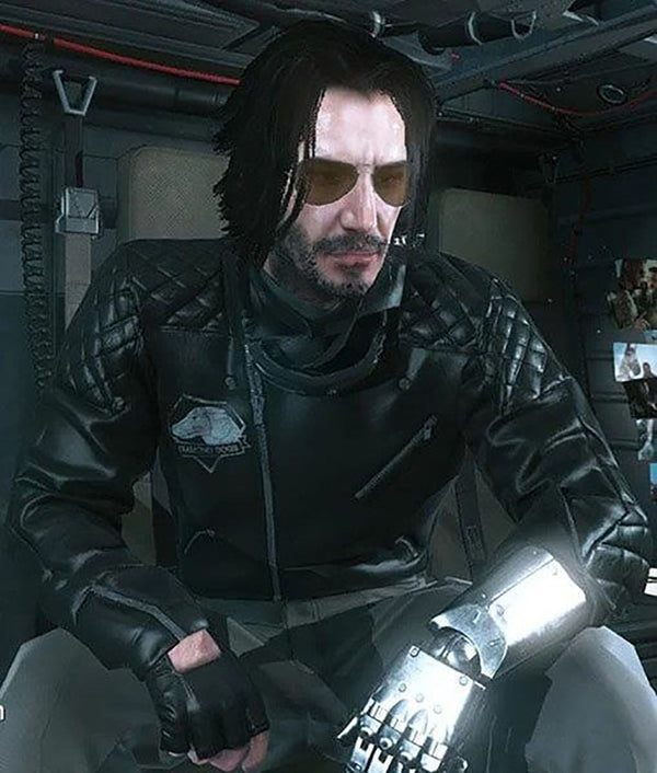Cyberpunk 2077 Johnny Silverhand Leather Jacket