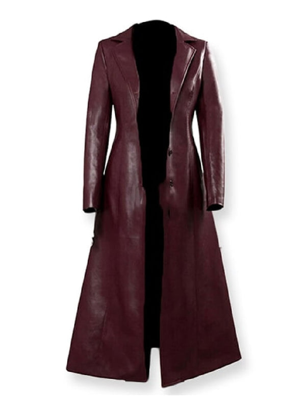 Dark Phoenix Jean Leather Coat