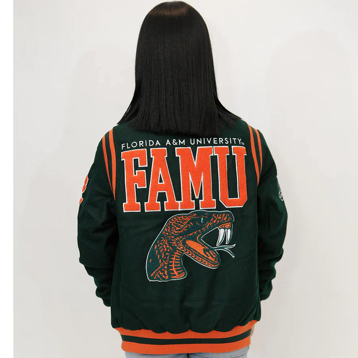 Unisex FAMU varsity jacket in wool in germany Market