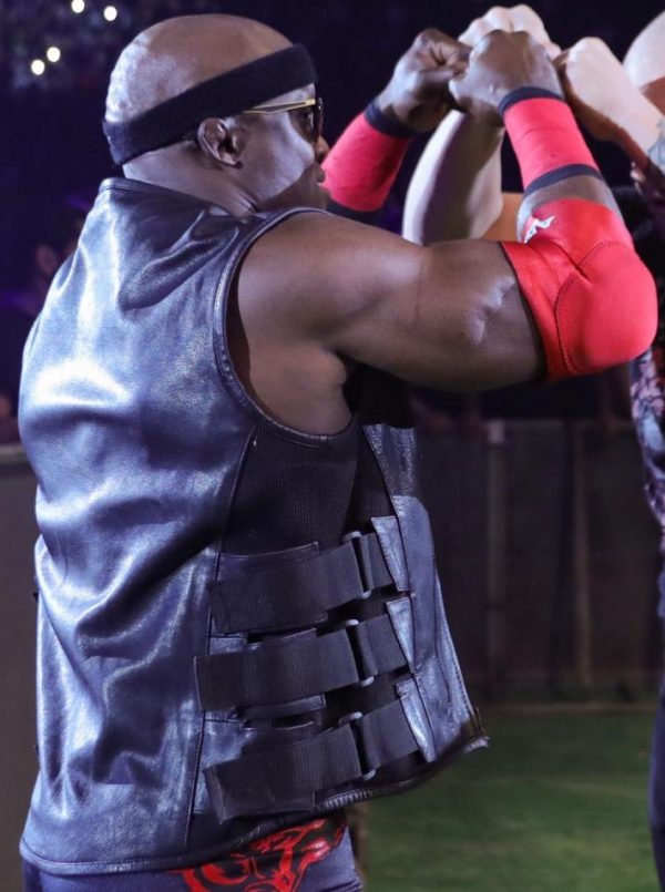 WWE Bobby Lashley Iconic Leather Vest for Men in American Style