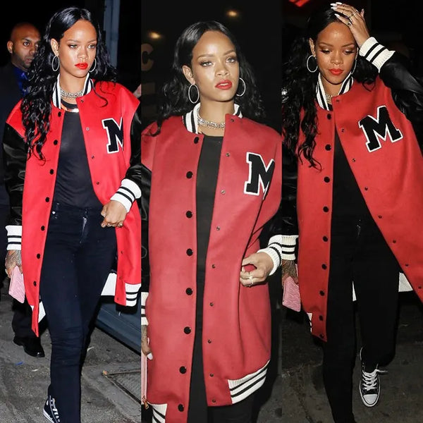 Shop Rihanna Long Trench Coat .