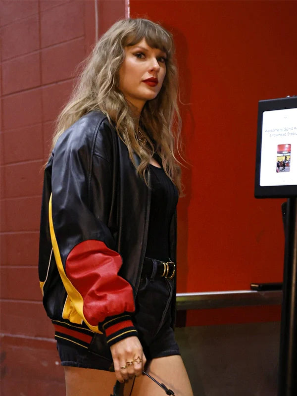 Black Anya Taylor Joy Celebrity Leather Jackets USA