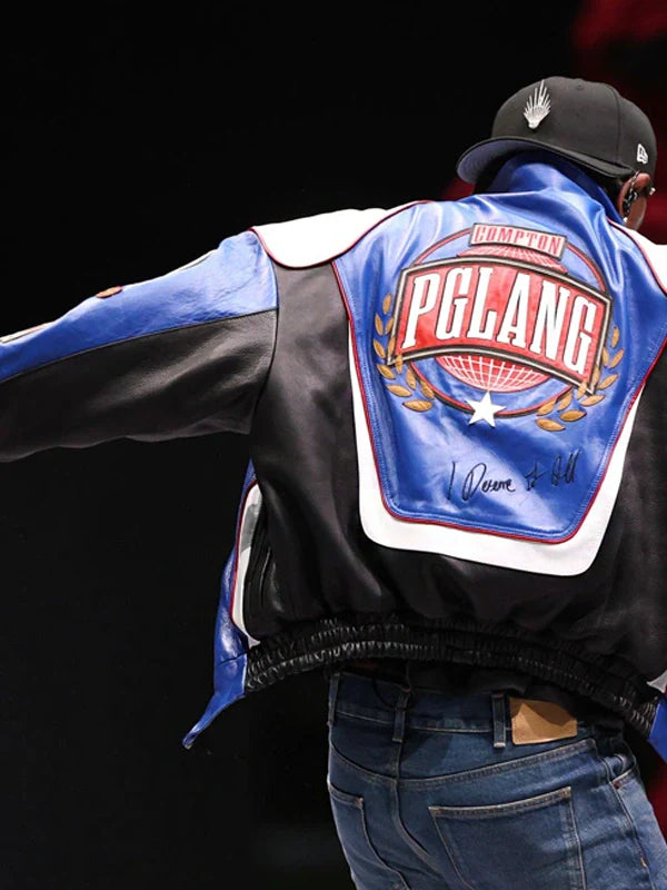 Kendrick Lamar-inspired performance leather jacket