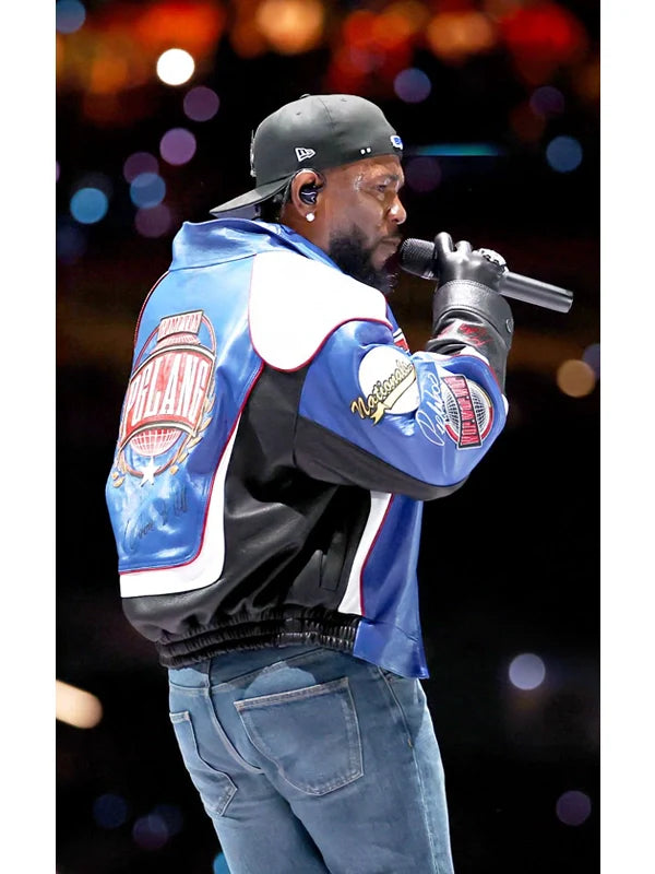Super Bowl halftime Kendrick Lamar outfit jacket