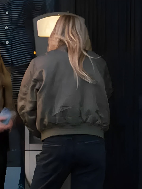 Justine Lupe fashion bomber jacket for women in USA