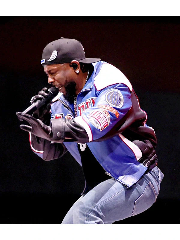 Classic leather jacket inspired by Kendrick Lamar