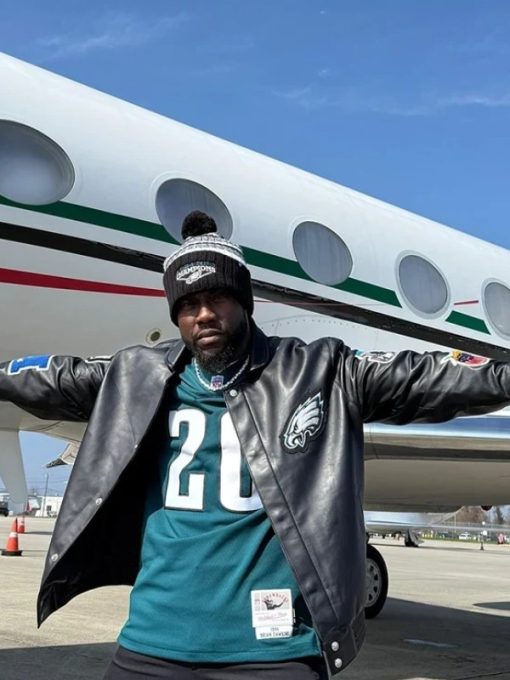 Super Bowl LIX Kevin Hart Leather Jacket