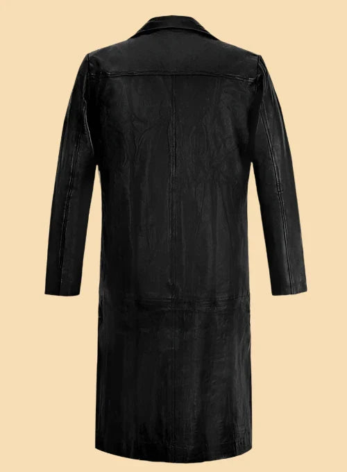 Al Pacino Leather Trench Coat
