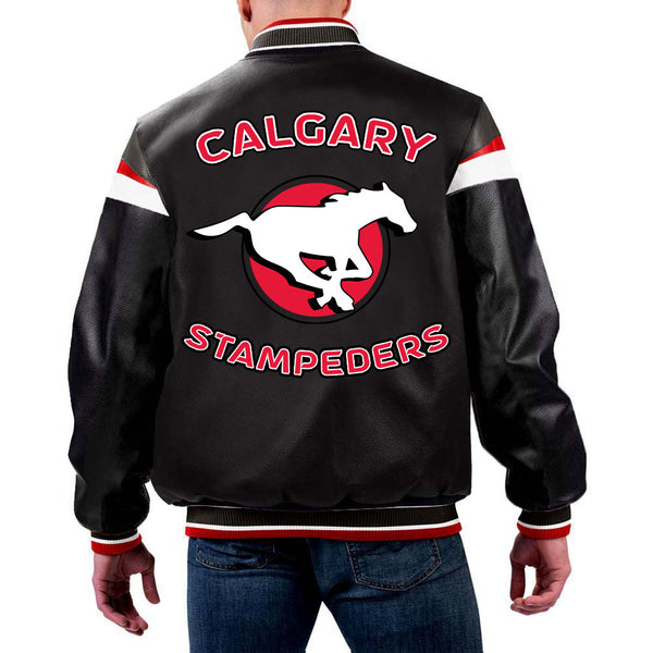 CFL Calgary Stampeders Jacket by TJS in USA