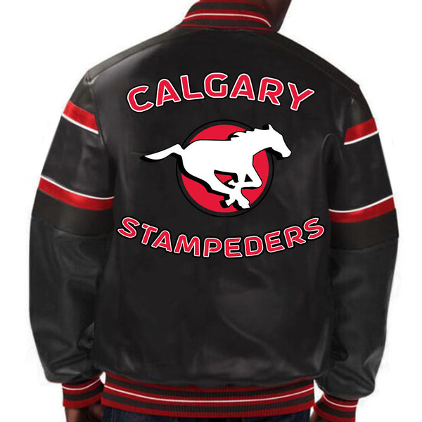 CFL Calgary Stampeders jacket for fans in USA