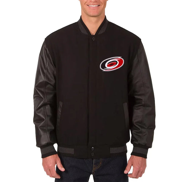 Shop NHL Carolina Hurricanes Wool Jacket Men and Women