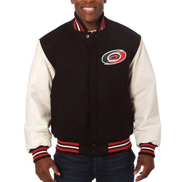 Shop NHL Carolina Hurricanes Wool Jacket Men and Women