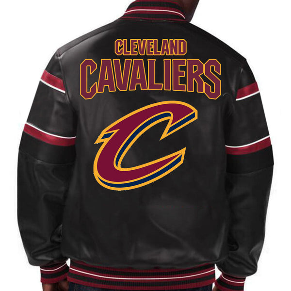 NBA Cleveland Cavaliers Leather Jacket For Men and Women