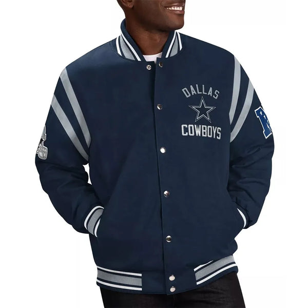 Shop NFL Dallas Cowboys Tailback Varsity Jacket Men and Women