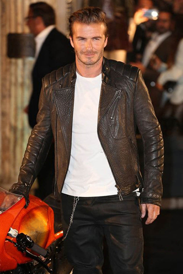 David Beckham Leather Jacket