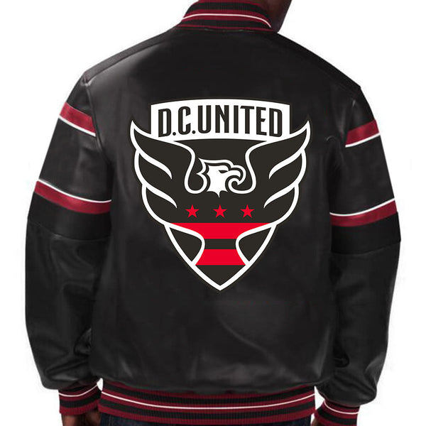 MLS DC United Leather Jacket