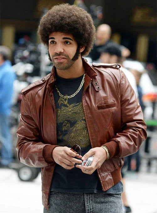 Anchorman 2 leather jacket Soul Brother