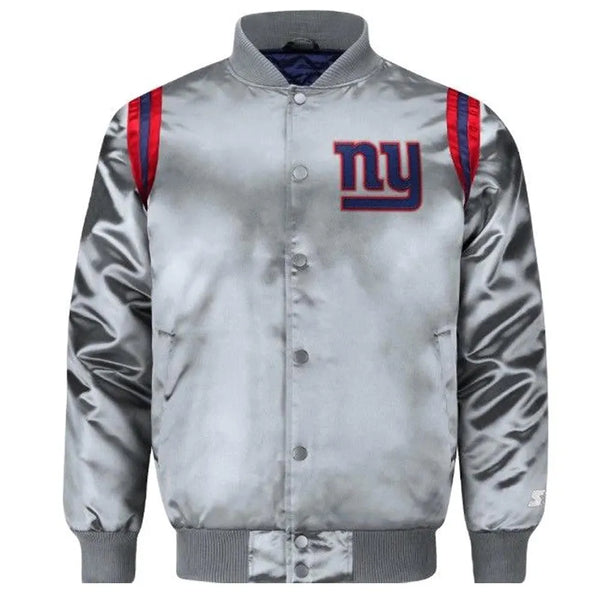 Shop NFL New York Giants Satin Jacket Men and Women