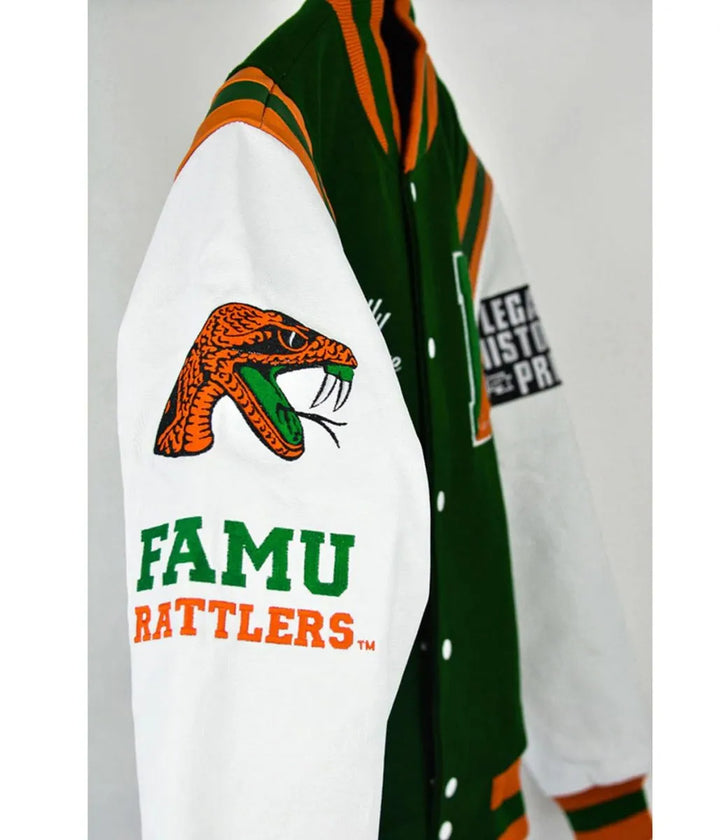 Florida A&M State University unisex varsity jacket in United state Market