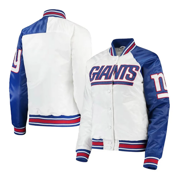 Shop NFL New York Giants Satin Jacket Men and Women