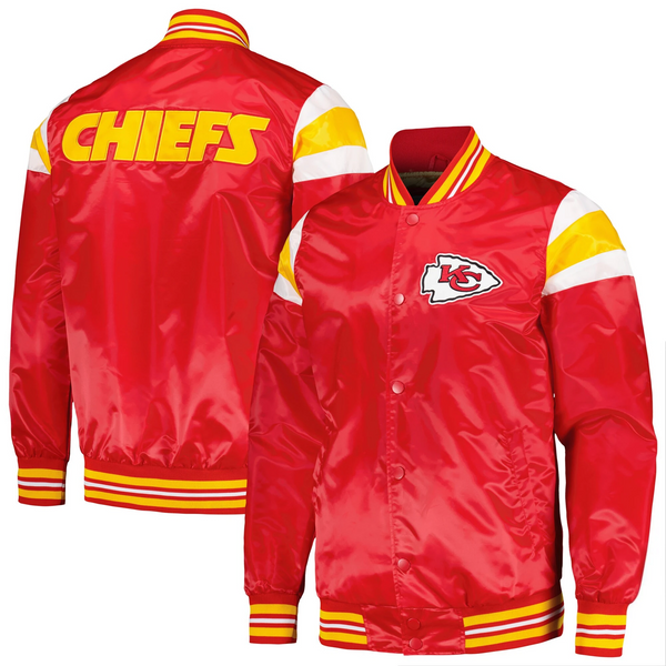 Kansas City Chiefs full-snap varsity jacket

