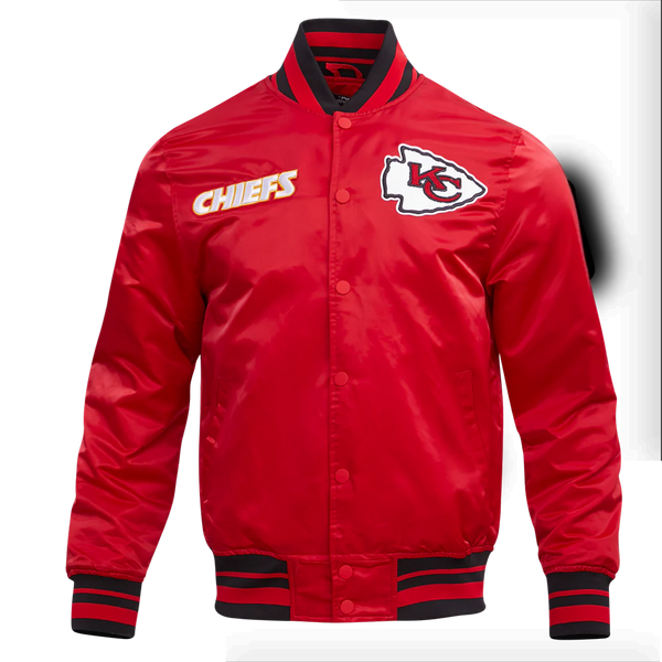 Kansas City Chiefs Retro Classic Rib Satin Jacket

