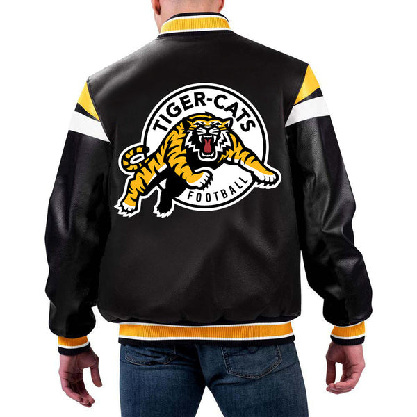 Hamilton Tiger-Cats CFL Team Varsity Jacket by TJS in USA