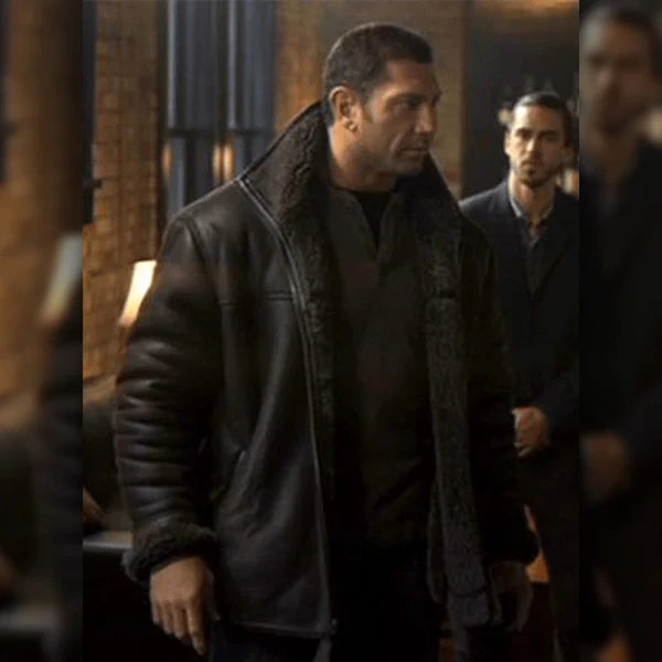 House of the Rising Sun Dave Bautista Leather Jacket