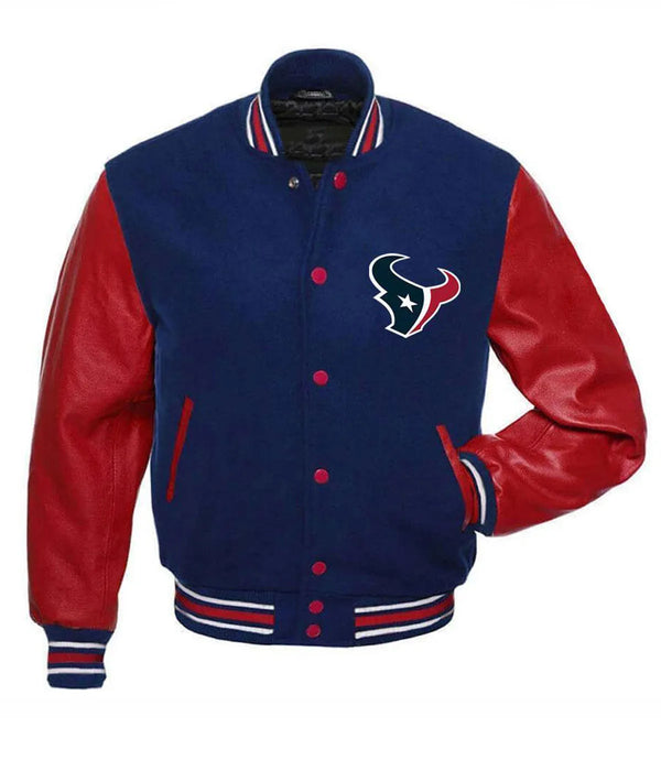 NFL Houston Texans wool jacket for men and women in USA