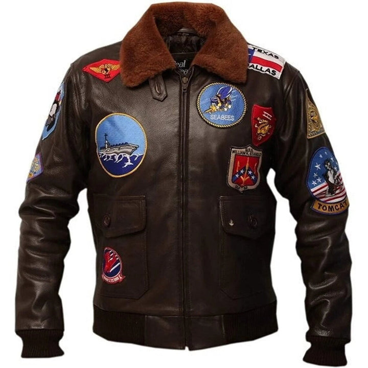 Classic pilot jacket from Top Gun movie