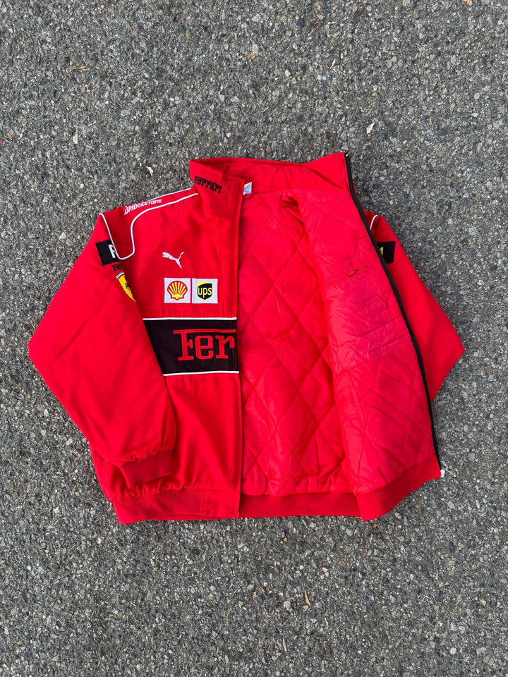 Scuderia Ferrari Formula 1 Red Racing Jacket

