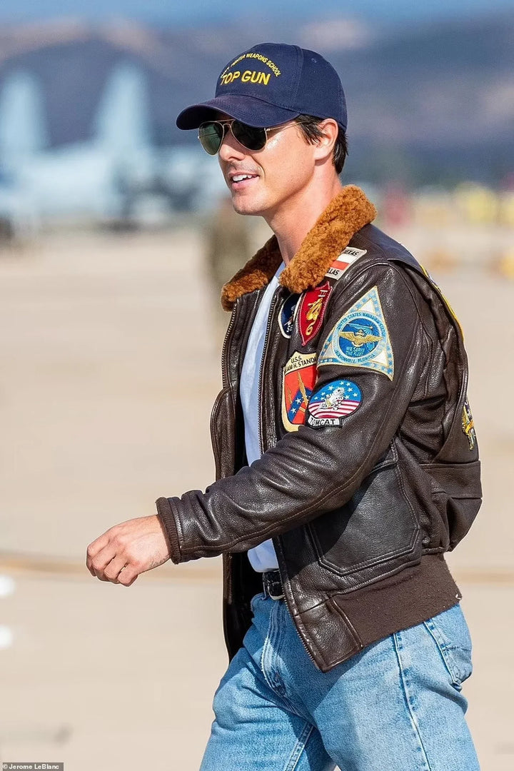 Tom cruise leather jacket