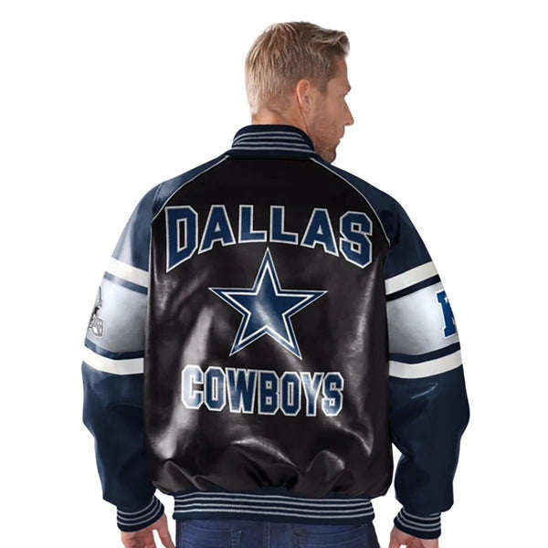 NFL Authentic Dallas Cowboys Leather Jacket for Men by The Jacket Seller in USA
