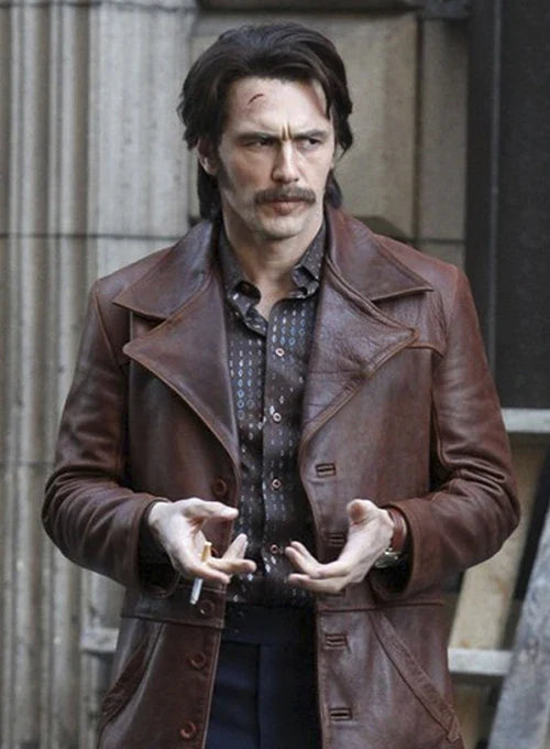 JAMES FRANCO THE DEUCE | LEATHER JACKET