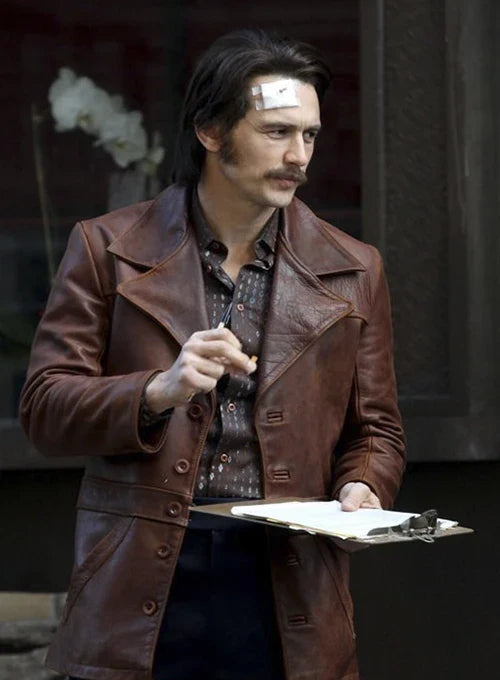 JAMES FRANCO THE DEUCE | LEATHER JACKET