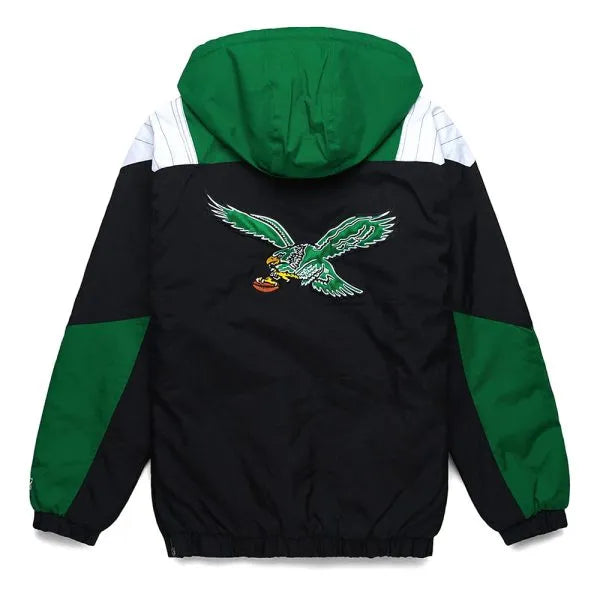 NFL Eagles pullover windbreaker worn by Jason Kelce in USA