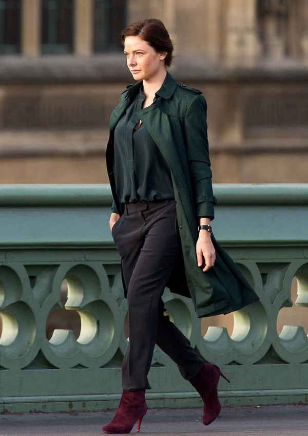 Rebecca Ferguson's stylish coat from Mission Impossible 5 in USA