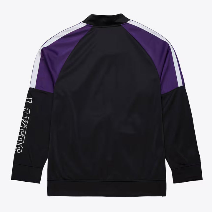 LA Lakers Color Blocked Full-Zip Track Jacket Back View